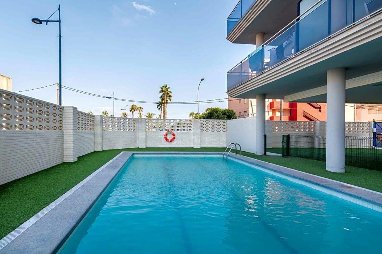 Atico Aqua Peniscola, 1ª Linea De Playa, Parking Y Piscina Apartment Exterior photo