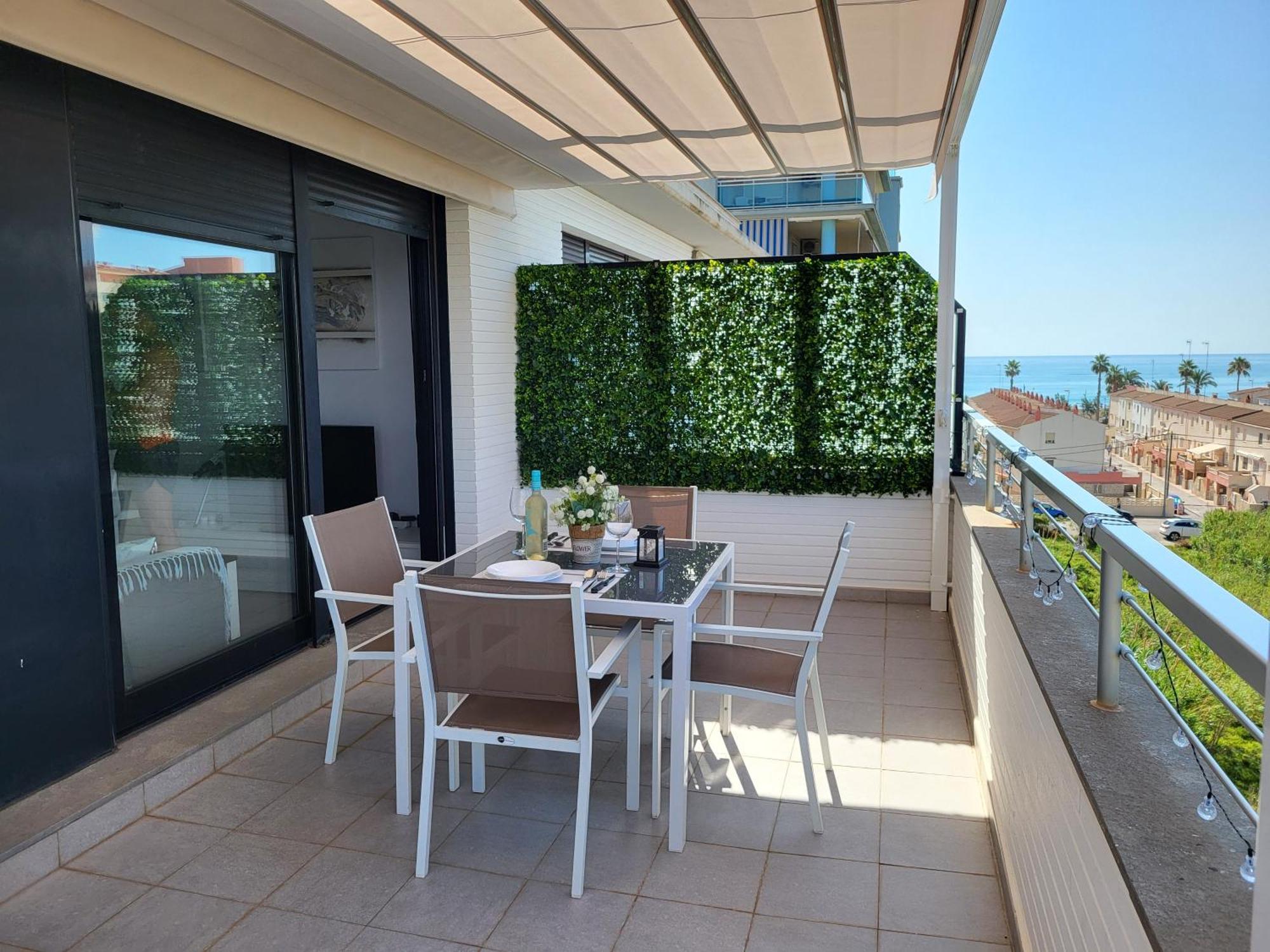Atico Aqua Peniscola, 1ª Linea De Playa, Parking Y Piscina Apartment Exterior photo